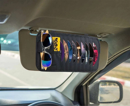 Car dvd case holder sun - car,